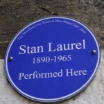 Stan Laurel blue plaque