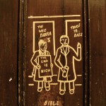 Cartoons on Bairds Bar