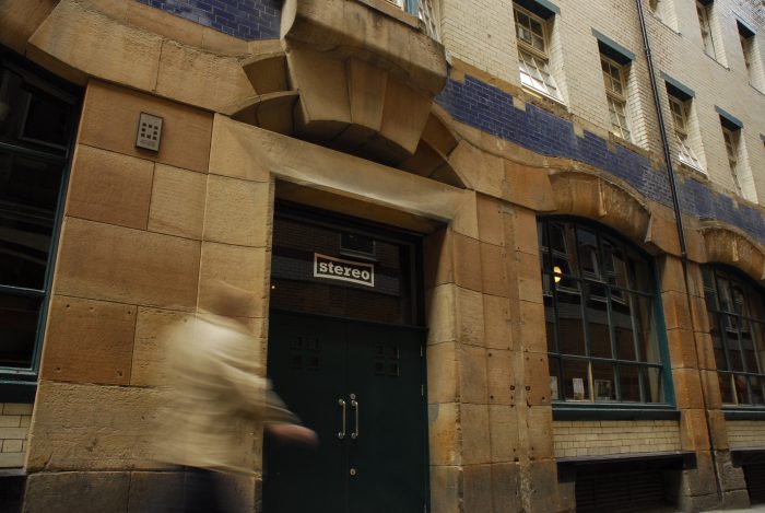 Stereo Bar, a beautiful Macintosh building in Renfield Lane