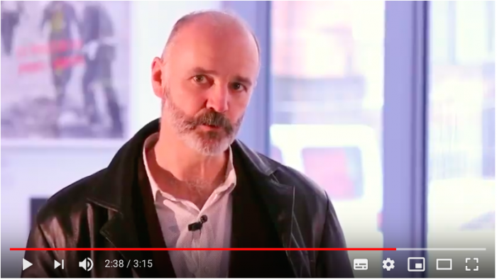 Professor Johnny Rodger, in a clip from his GSA lecture