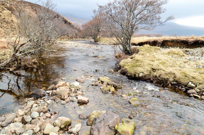 A rocky stream leads to the bothy: Path to Straberg Bothy by jbdodane CC BY-NC 2.0