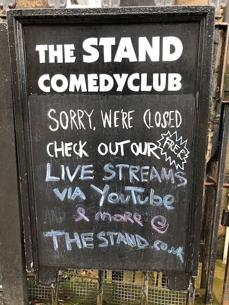 Stand Comedy Club symbolises Edinburgh Comedy in time of Covid: Fay Young